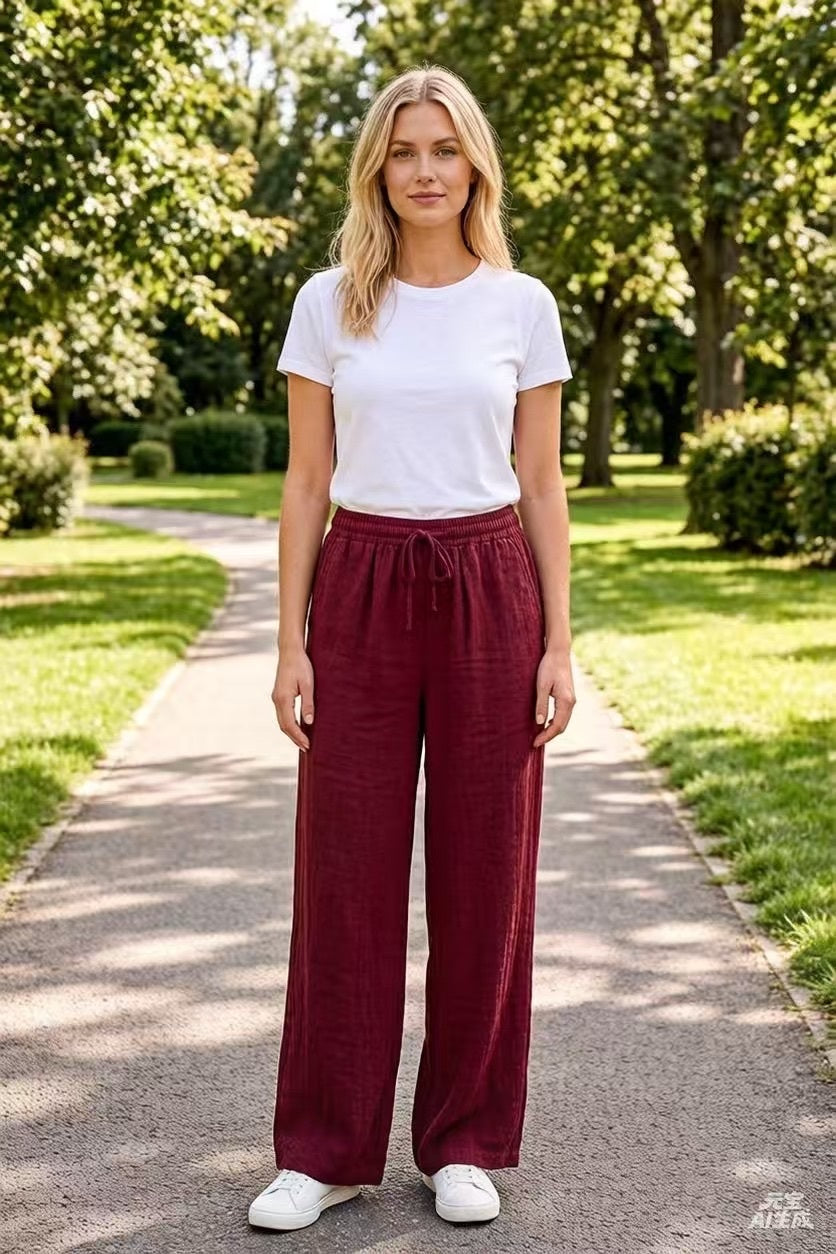 Pantalon femme – 100 % Lin