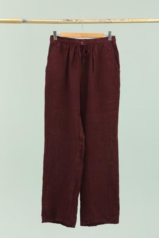 Pantalon femme – 100 % Lin