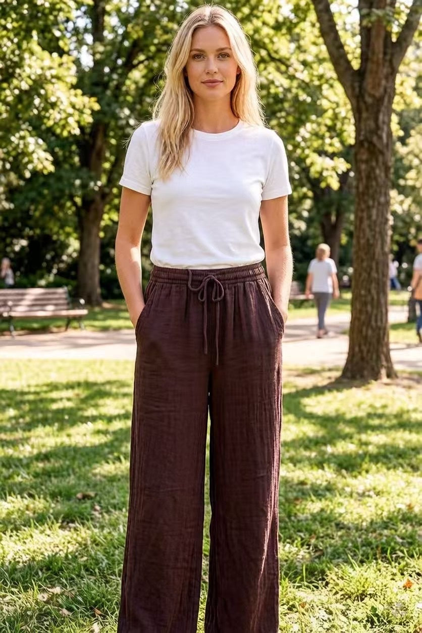 Pantalon femme – 100 % Lin