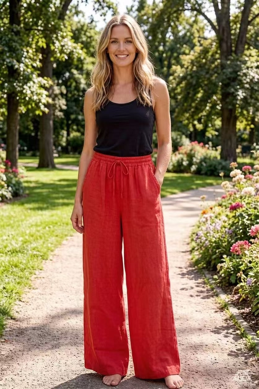 Pantalon femme – 100 % Lin