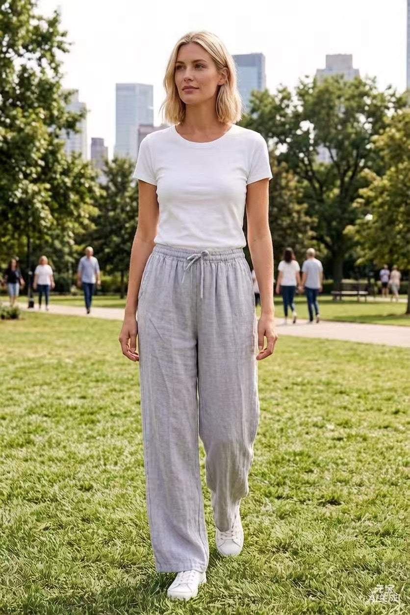 Pantalon femme – 100 % Lin