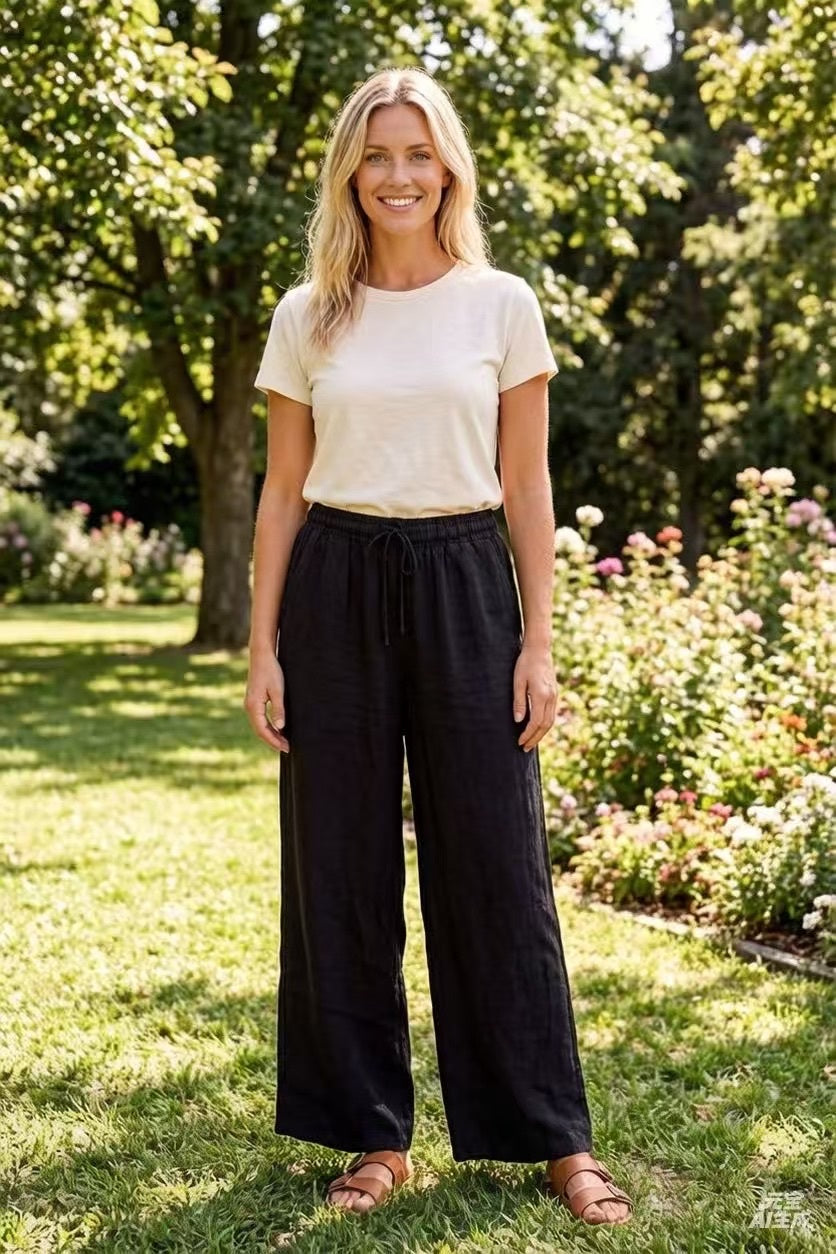 Pantalon femme – 100 % Lin