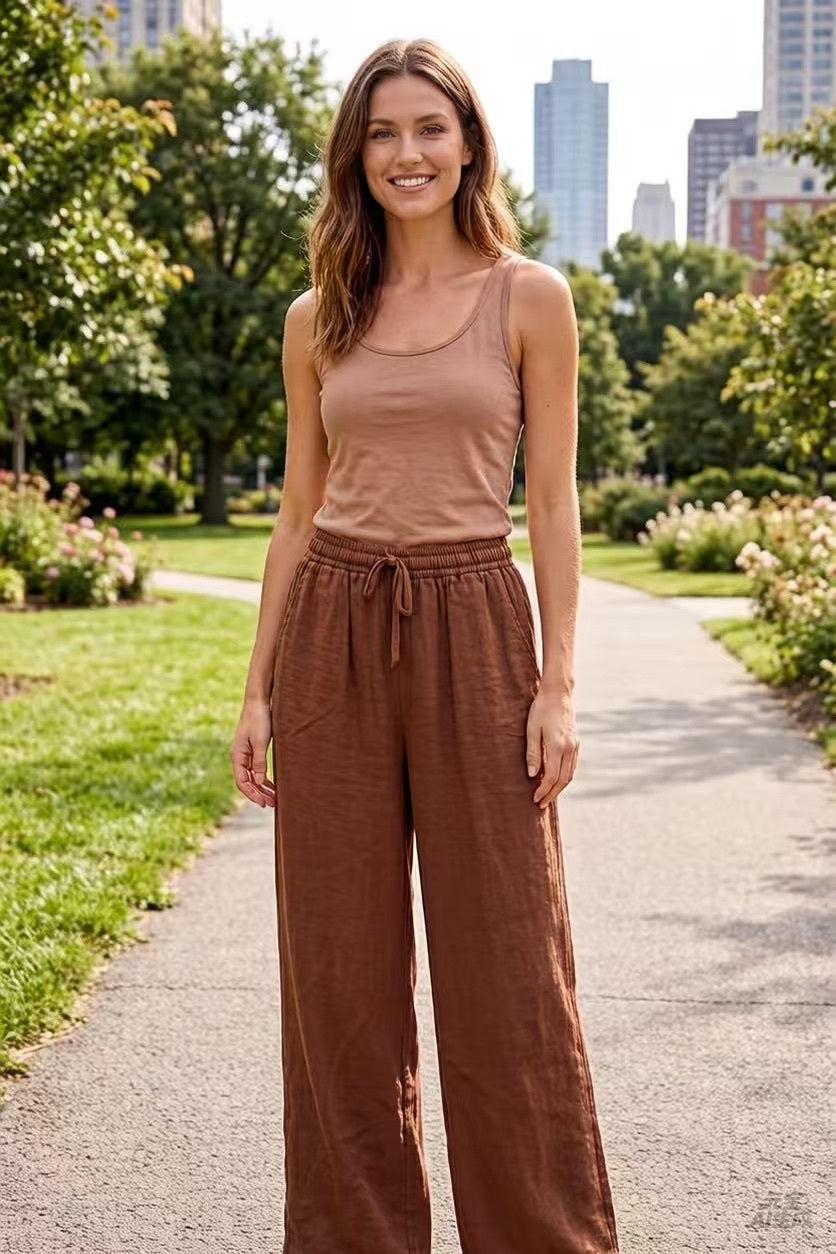 Pantalon femme – 100 % Lin