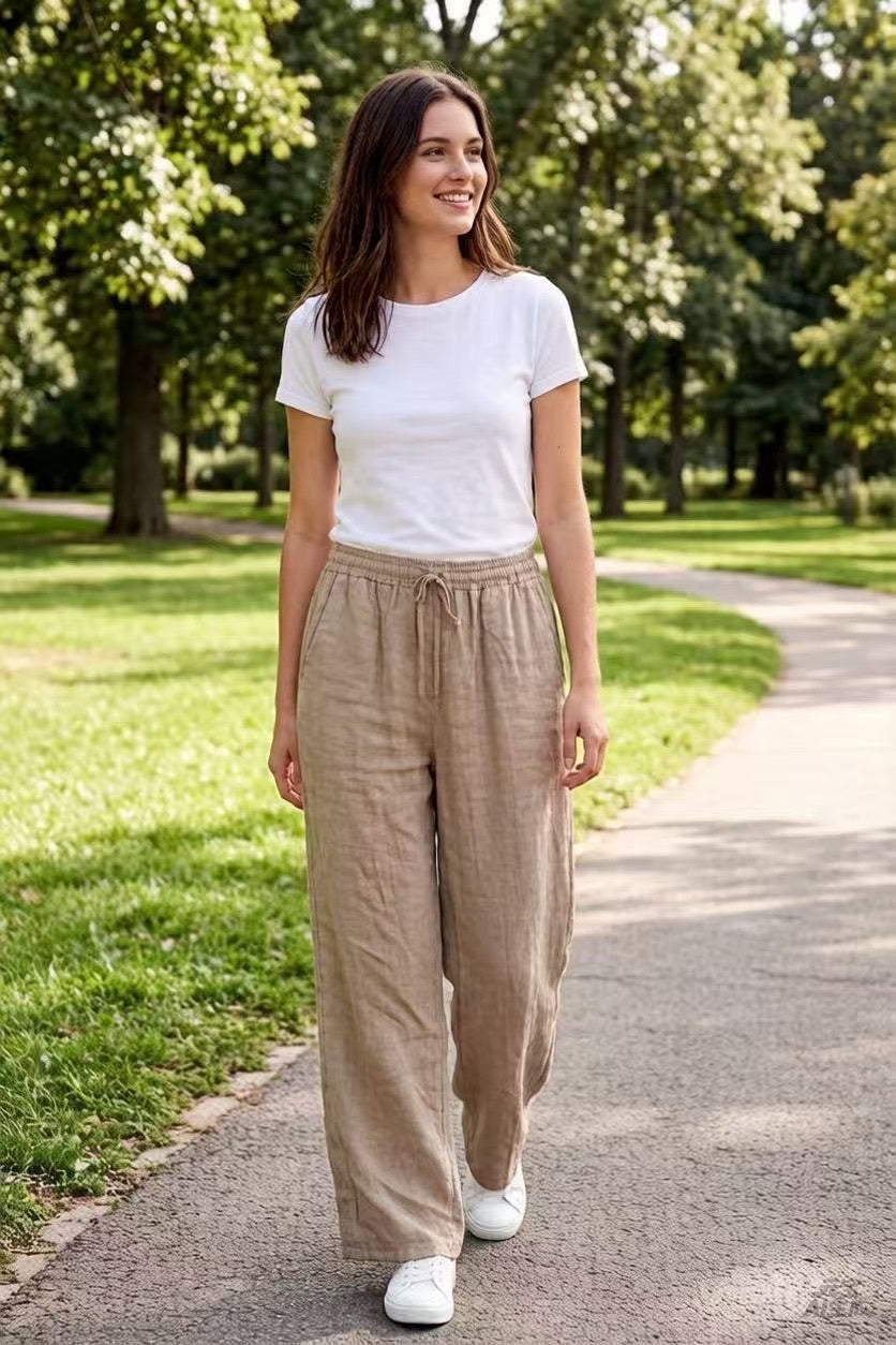 Pantalon femme – 100 % Lin