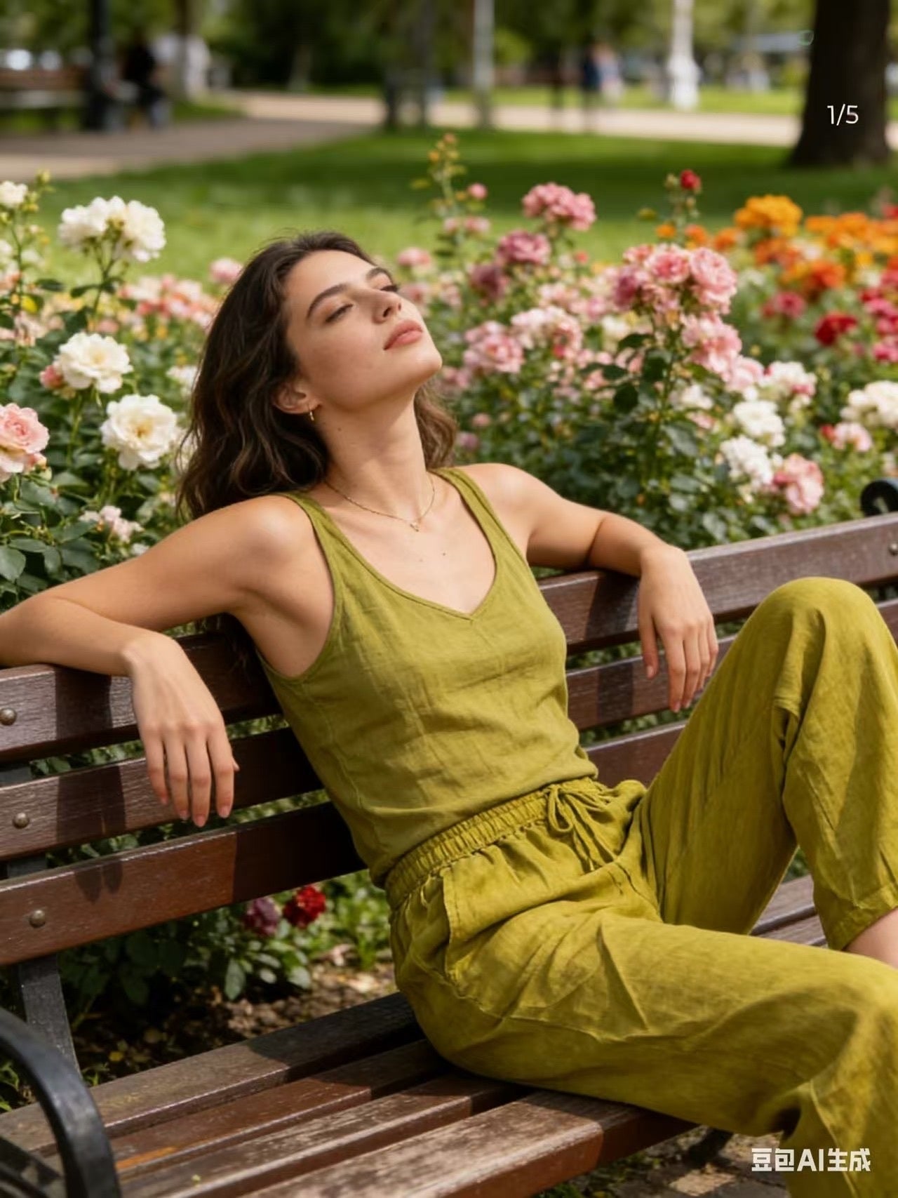Pantalon femme – 100 % Lin