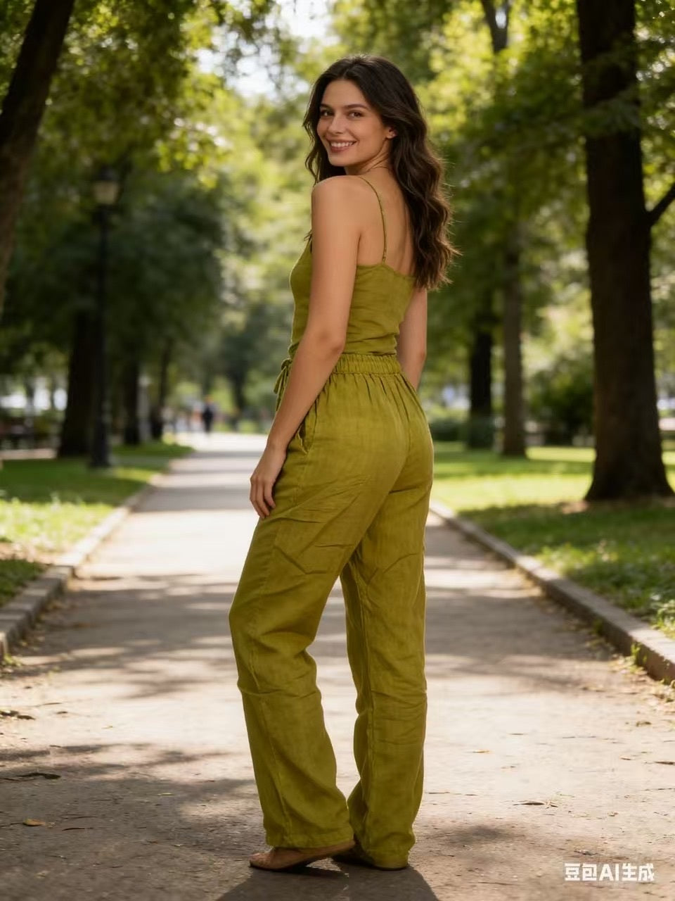 Pantalon femme – 100 % Lin